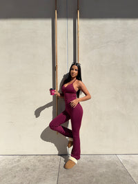NLA Sculpt Flares- Wine No Limits Active
