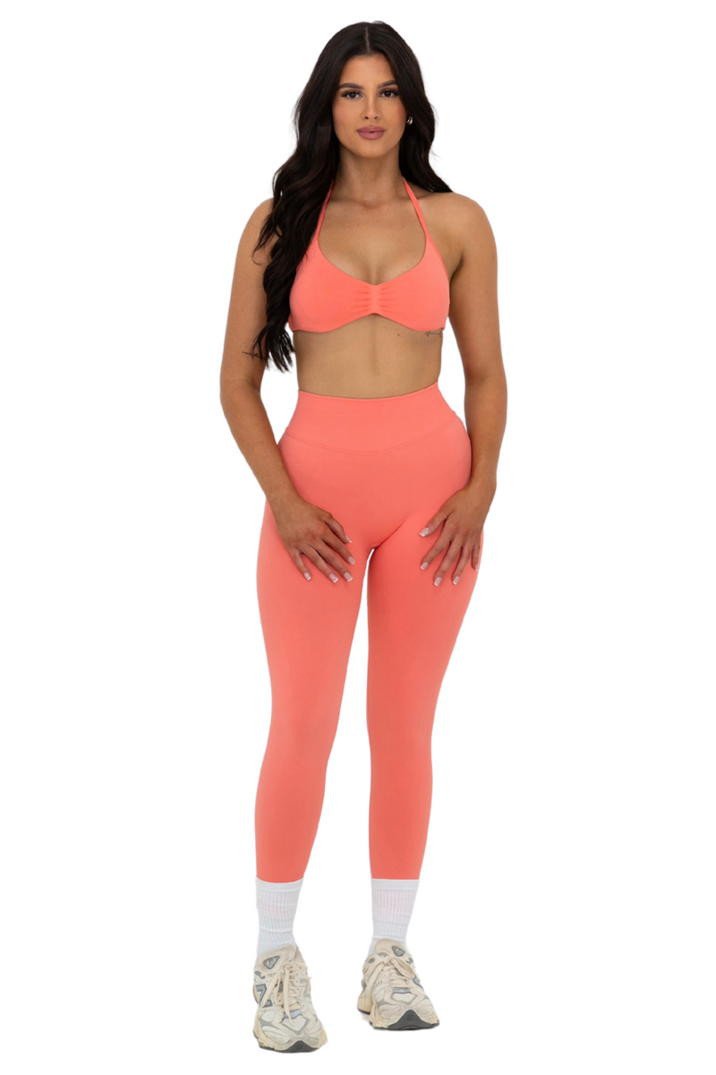 NLA SCULPT Leggings - Hibiscus No Limits Active