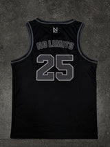 NLA Basketball Training Jersey- Graphite Black