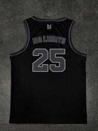 NLA Basketball Training Jersey- Graphite Black