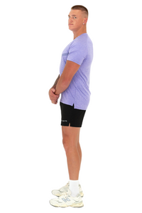 Pulse Performance Tee Storm Violet