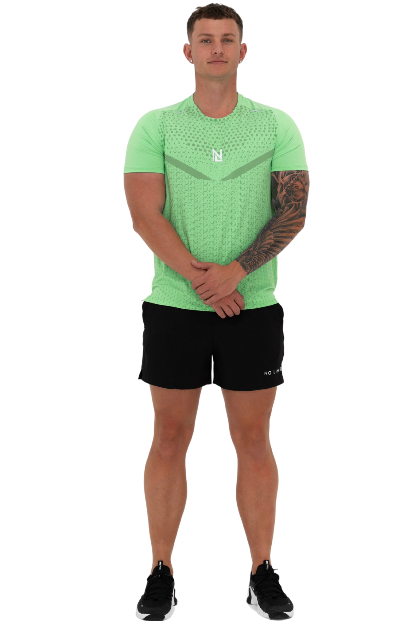 Pulse Performance Tee Volt Green No Limits Active