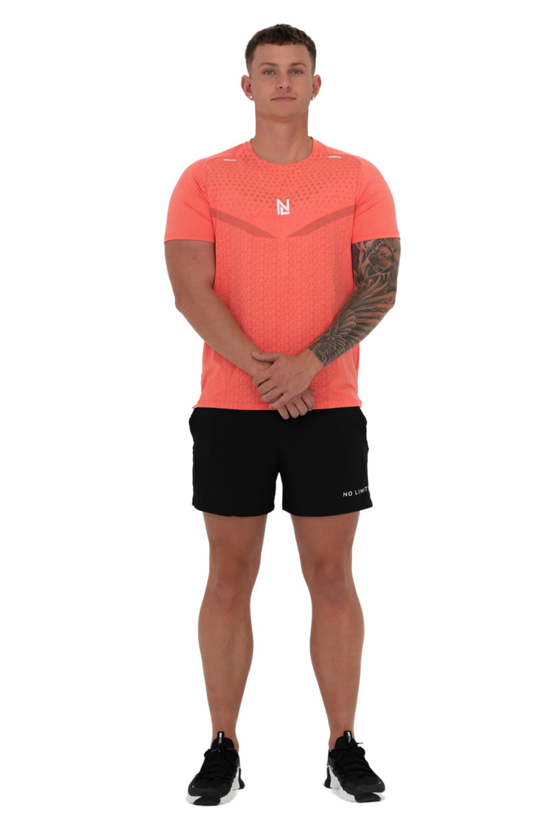 Pulse Performance Tee Hibiscus No Limits Active