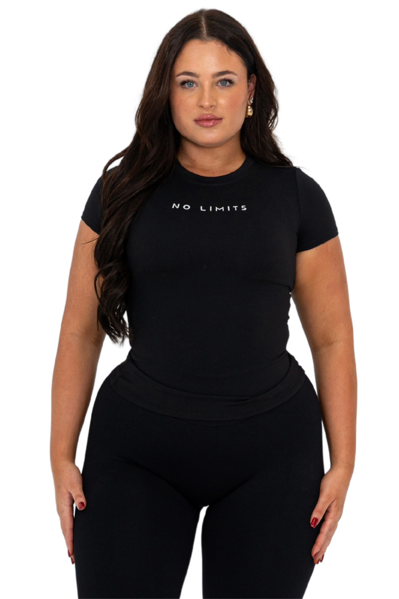 NLA Sculpted Baby Tee No Limits Active