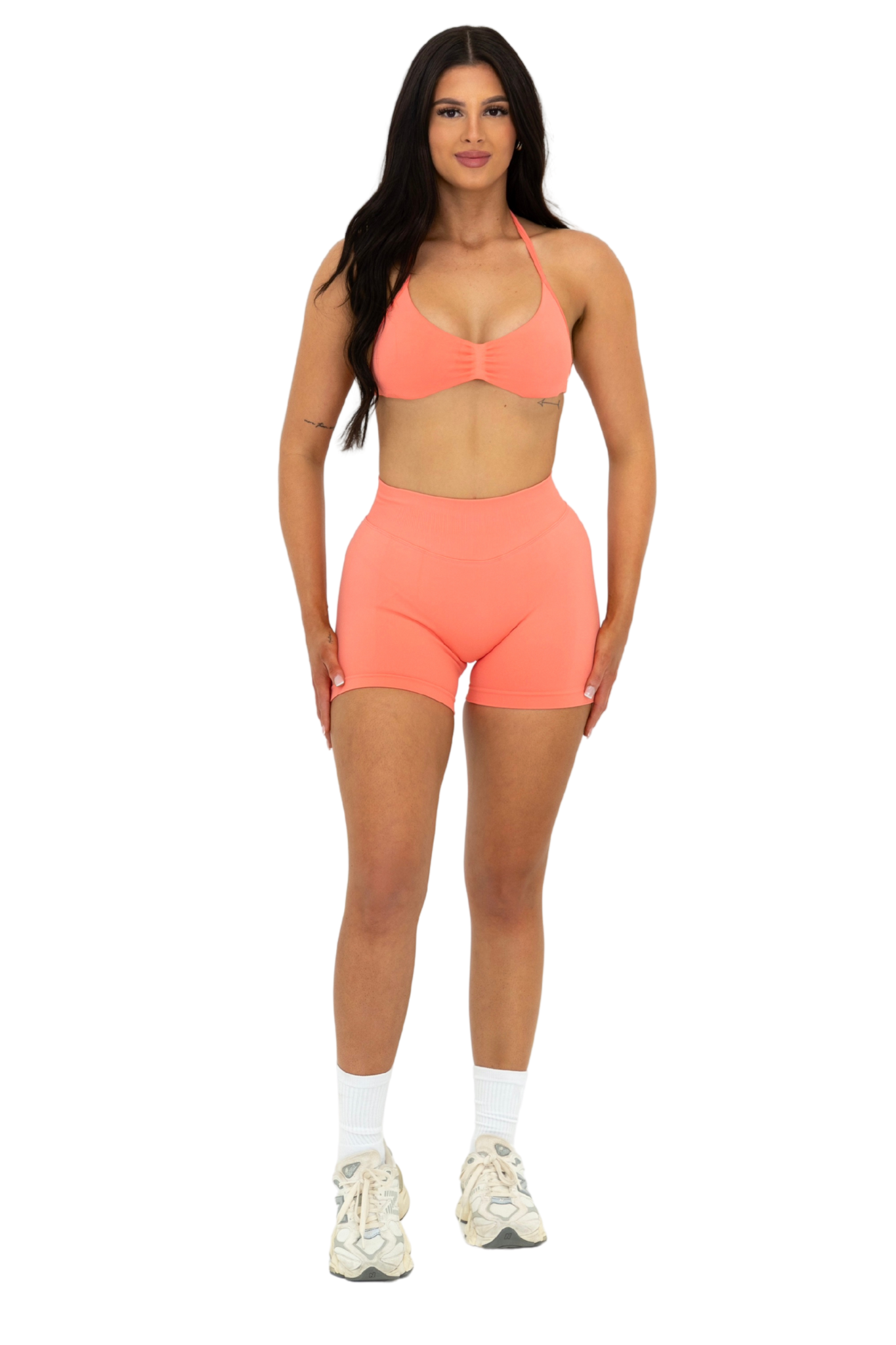 Impact Shorts Hibiscus