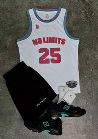 NLA Basketball Training Jersey- Miami White