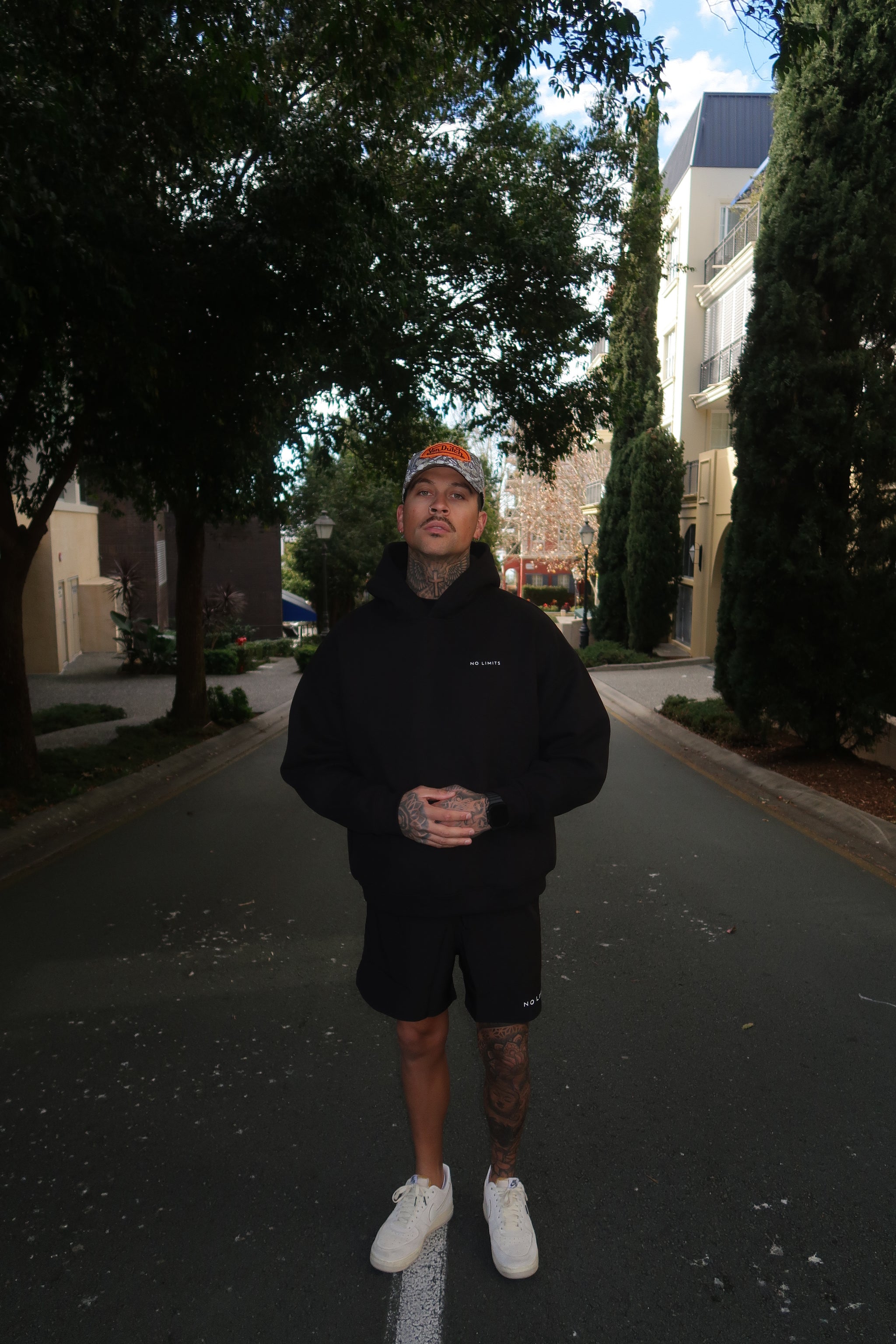 Cropped Box Hoodie - Unisex
